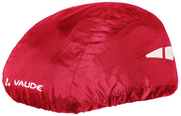 VAUDE Helmet Raincover red 