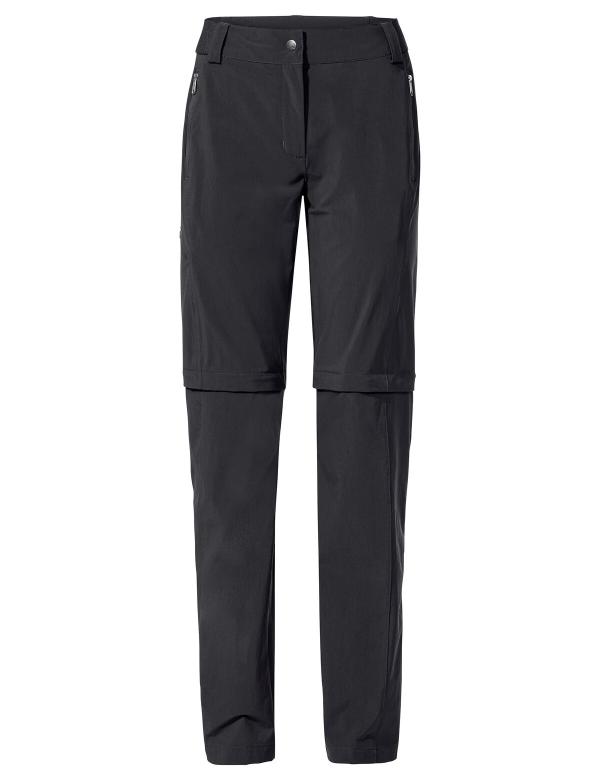 VAUDE Women's Farley Stretch ZO T-Zip Pants II black Gr&ouml;&szlig; 44-Short
