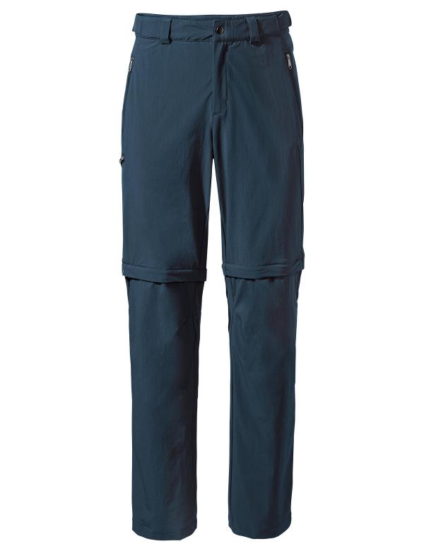 VAUDE Men's Farley Stretch T-Zip Pants III dark sea Gr&ouml;&szlig; 58-Short
