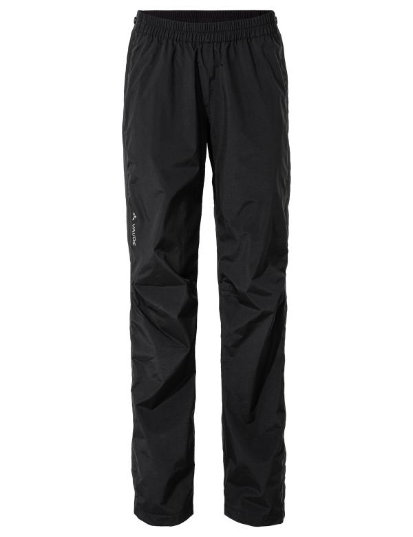 VAUDE Women's Yaras Rain Zip Pants IV black Gr&ouml;&szlig; 38