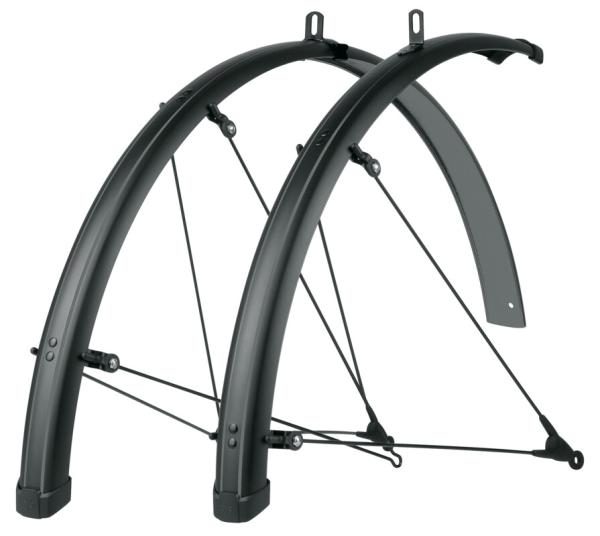 SKS BLUEMELS STRIPES 28" 69 SET stingray 2 grey-metallic matt (lackiert o.sandgestrahlt) 