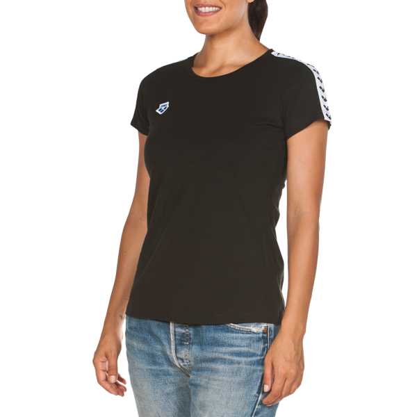 Arena W T-Shirt Team XS black/white/black Damen