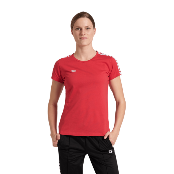 Arena W T-Shirt Team M red/white/red Damen