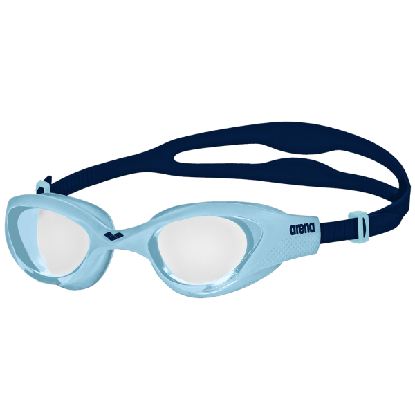 Arena Jr The One one size clear/cyan/blue Unisex