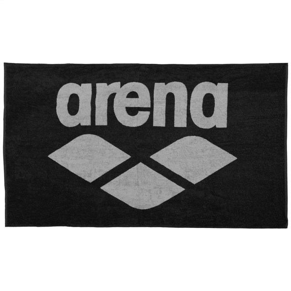 Arena Pool Soft Towel one size black/grey