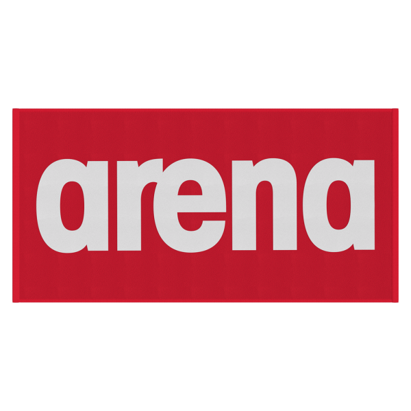Arena Gym Soft Towel one size red/white