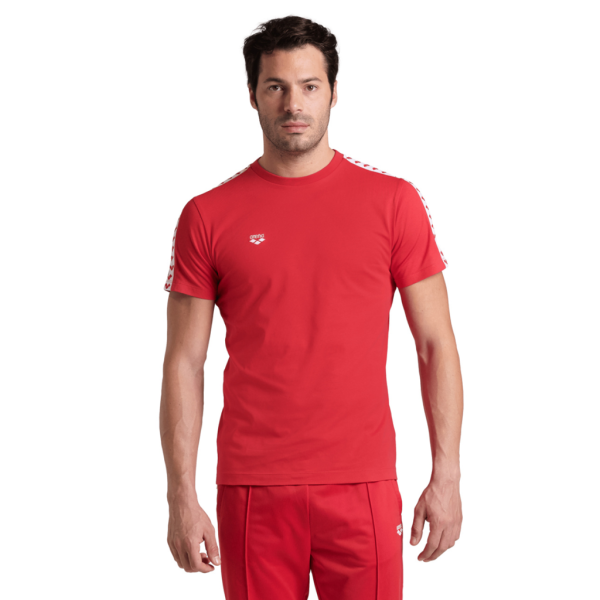 Arena M T-Shirt Team S red/white/red Herren
