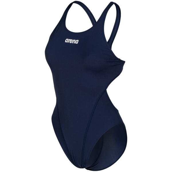 Arena W Team Swimsuit Swim Tech Solid D 42 navy/white Damen