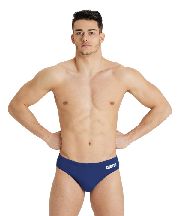 Arena M Team Swim Briefs Solid D 5 navy/white Herren