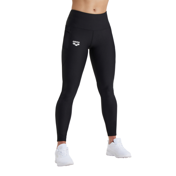 Arena W Team Long Tight Panel S black Damen