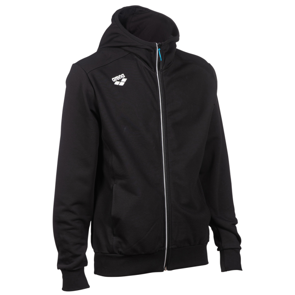 Arena Team Hooded Jacket Panel M black Unisex