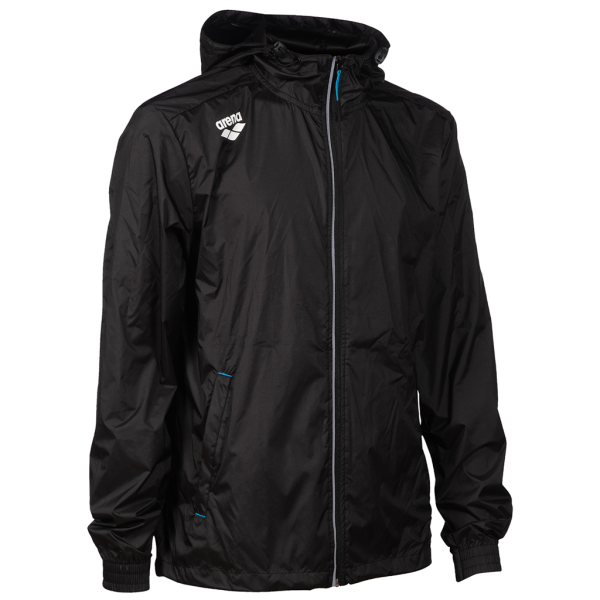 Arena Team Windbreaker Solid L black Unisex