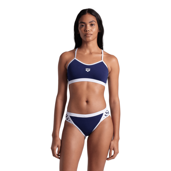Arena W Arena Icons Bikini Cross Back Solid D 32 navy/white Damen