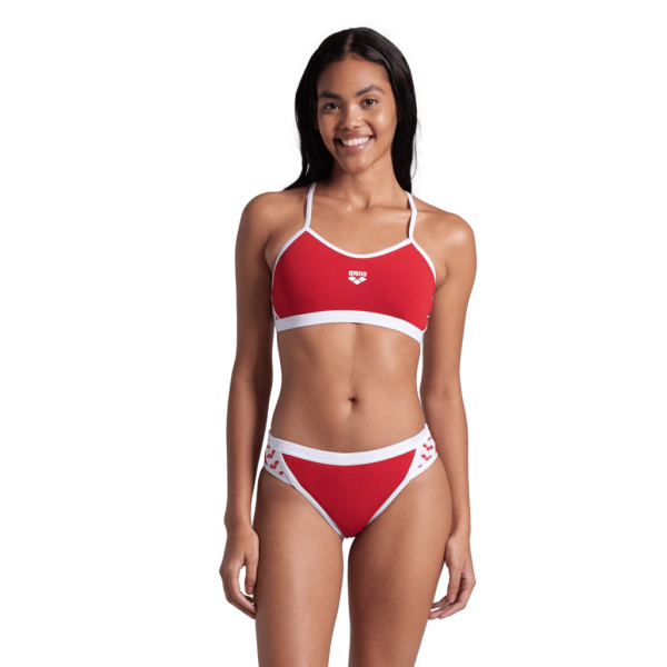 Arena W Arena Icons Bikini Cross Back Solid D 38 red/white Damen