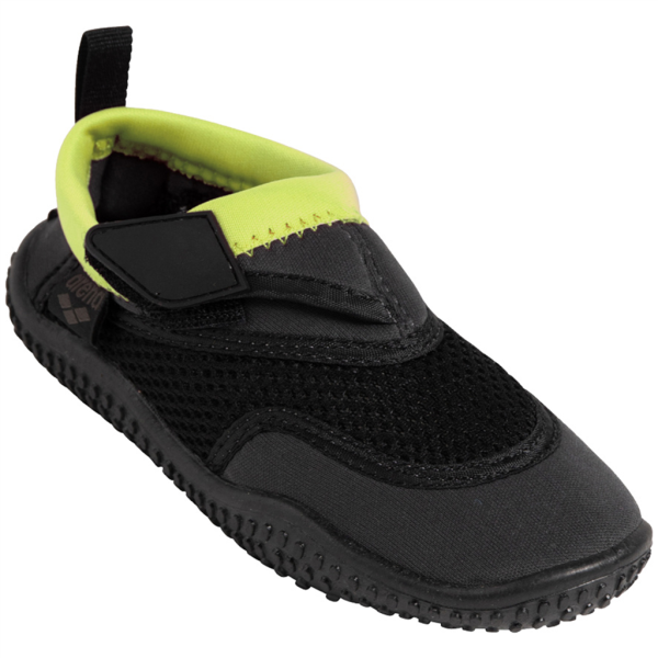 Arena Jr Arena Watershoes Jr 33 dark grey/lime Unisex
