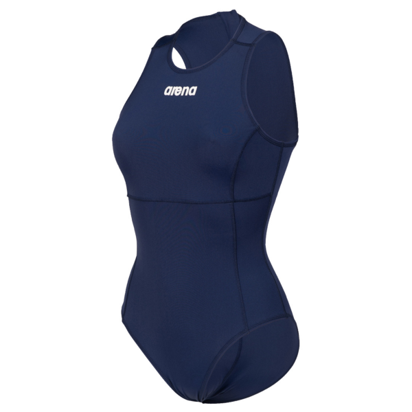 Arena W Team Swimsuit Waterpolo Solid D 36 navy/white Damen