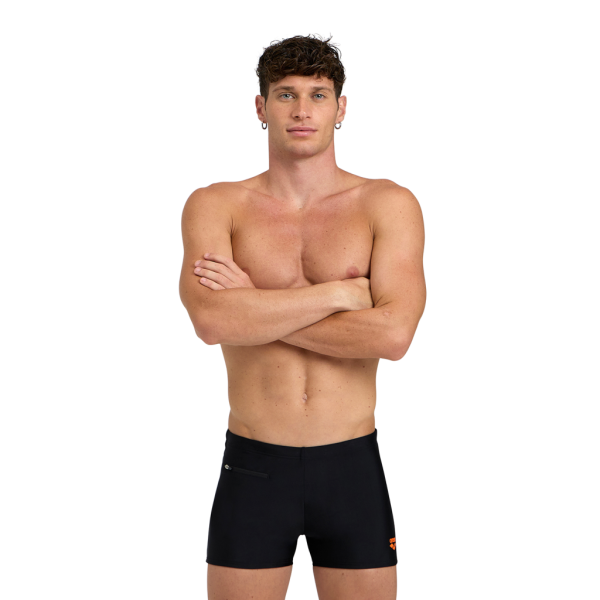 Arena M Arena Zip Swim Short D 4 black Herren