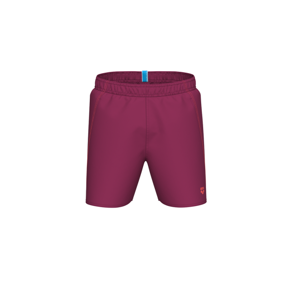 Arena M Fundamentals Boxer R S dark purple/calypso coral Herren