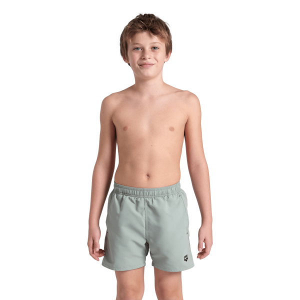 Arena B Beach Boxer Solid R 128 jade/black Jungen