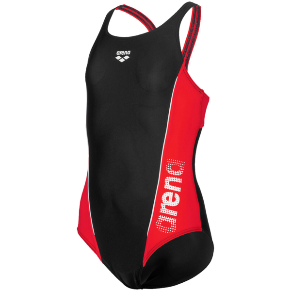 Arena G Thrice Jr Swim Pro Back One Piece R 116 black/anguria/white M&auml;dchen