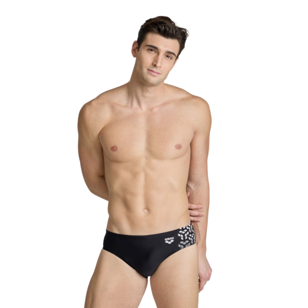 Arena M Arena Kikko V Swim Briefs D 4 black/white Herren