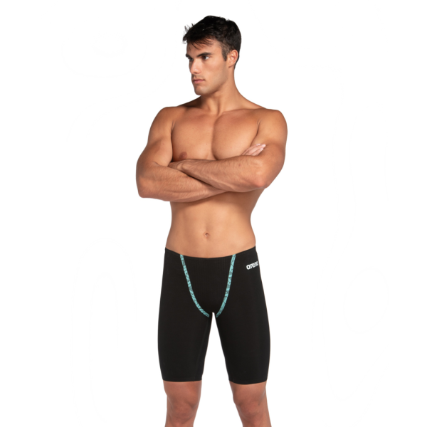 Arena M Powerskin Primo Jammer D 00 black/teal Herren