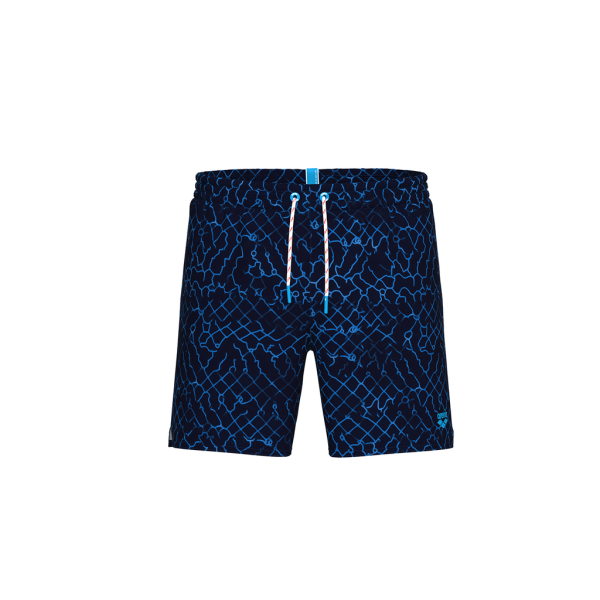 Arena M Beach Boxer Allover S navy multi Herren