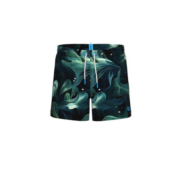 Arena M Beach Short Allover L mangrove multi Herren