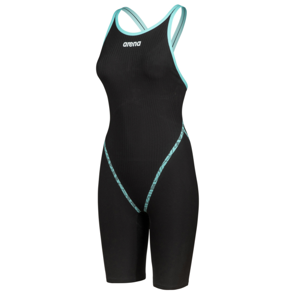 Arena W Powerskin Primo SL Cb D 34 black/teal Damen