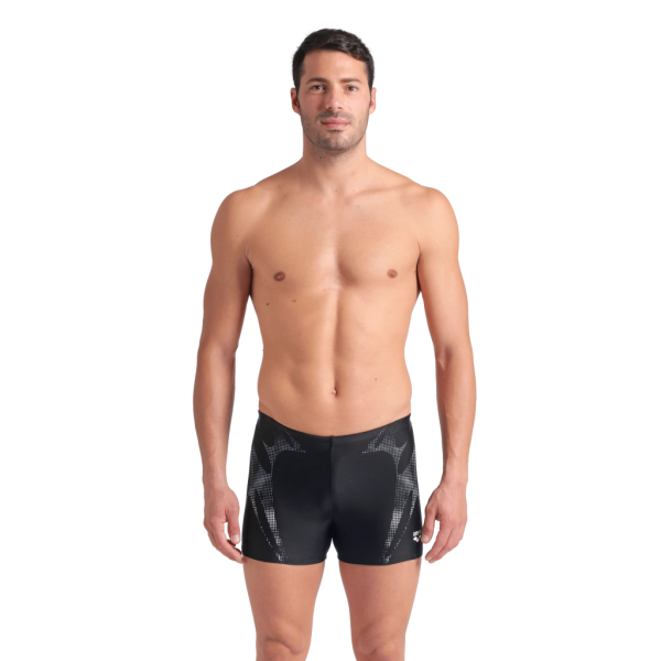 Arena M Arena Spider Web Swim Short D 8 black/white Herren