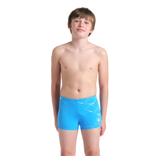 Arena B Arena Losange Graphic Swim Short 116 turquoise Jungen