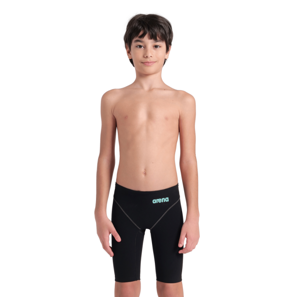 Arena B Powerskin Impulso Jammer Jr 128 black/teal Jungen