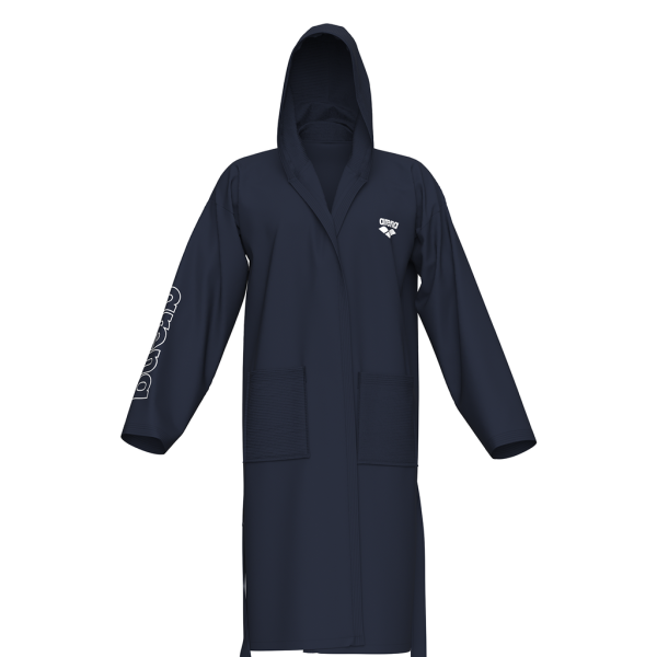 Arena Arena Zeal Robe L navy/white Unisex