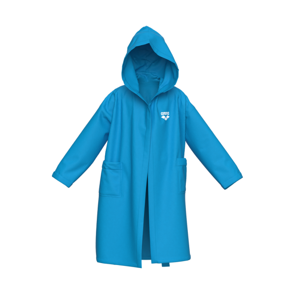 Arena Jr Arena Zeal Robe 164 turquoise/white Unisex