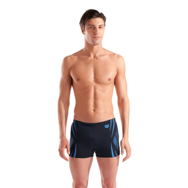 Arena M Arena Poseidonia Swim Short D 8 black/turquoise Herren