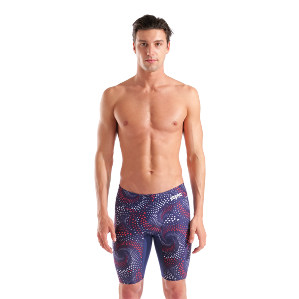 Arena M Arena Fireflow Swim Jammer D 8 navy/team redwhiteblue Herren