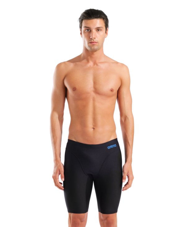 Arena M Arena Solid Swim Jammer D 7 black/blue cosmo Herren
