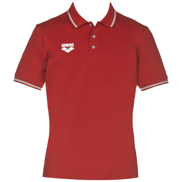 Arena Tl S/S Polo XS red Unisex