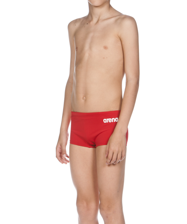 Arena B Solid Short Jr 164 red/white Jungen