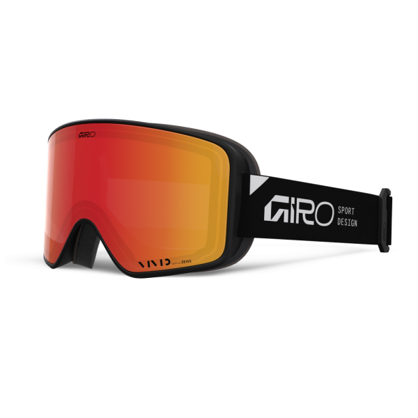 Giro Method II Vivid Goggle one size black stacked vivid ember S2 +S1 Unisex