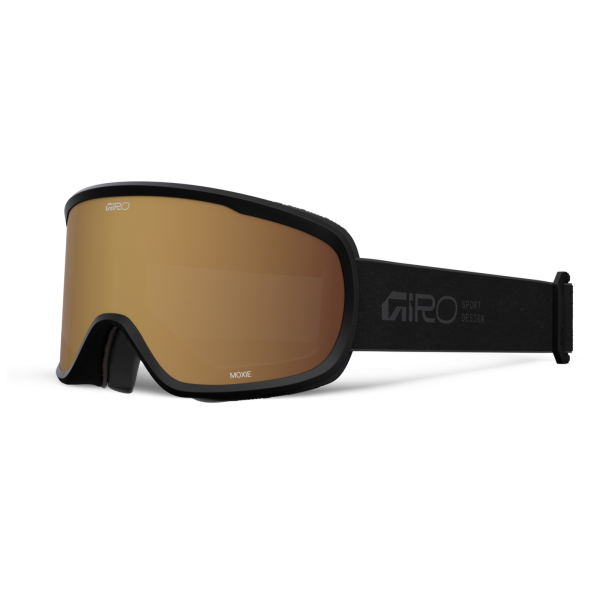 Giro Eyewear W Moxie Flash Goggle one size black stacked amber gold S2 +S0 Damen