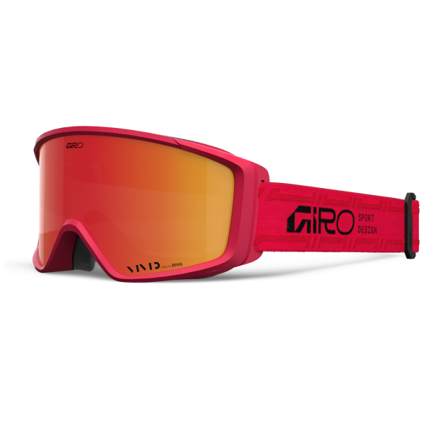 Giro Index 2.0 Vivid Goggle one size red stacked vivid ember S2 Unisex