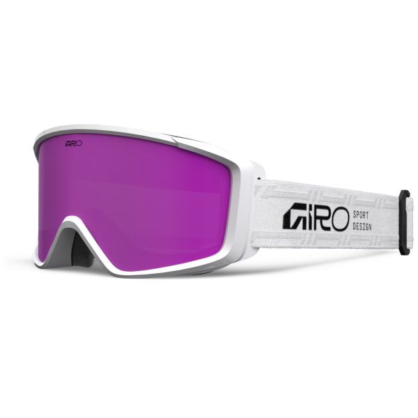 Giro Index 2.0 Vivid Goggle one size white stacked vivid pink S2 Unisex