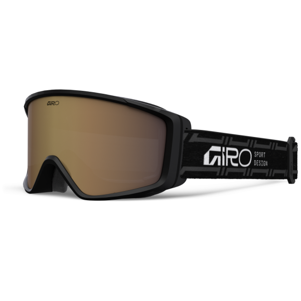 Giro Index 2.0 Basic Goggle one size black stacked amber rose S2 Unisex