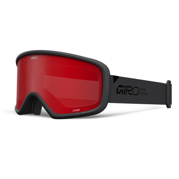 Giro Stomp Flash Goggle one size grey wordmark amber scarlet S2 Unisex