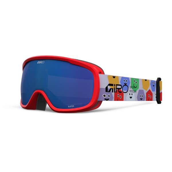 Giro Buster Flash Goggle one size multi faces grey cobalt S3 Unisex