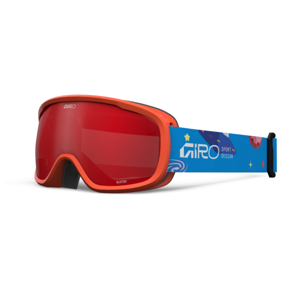 Giro Buster Flash Goggle one size blue rocket amber scarlet S2 Unisex