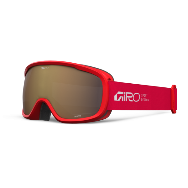 Giro Buster Basic Goggle one size red stacked amber rose S2 Unisex