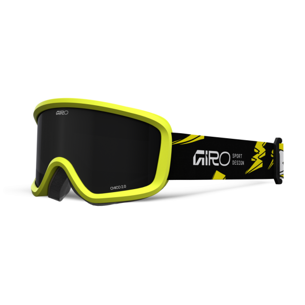Giro Chico 2.0 Flash Goggle one size yellow bolts ultra black S3 Unisex