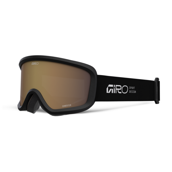Giro Chico 2.0 Basic Goggle one size black stacked amber rose S2 Unisex